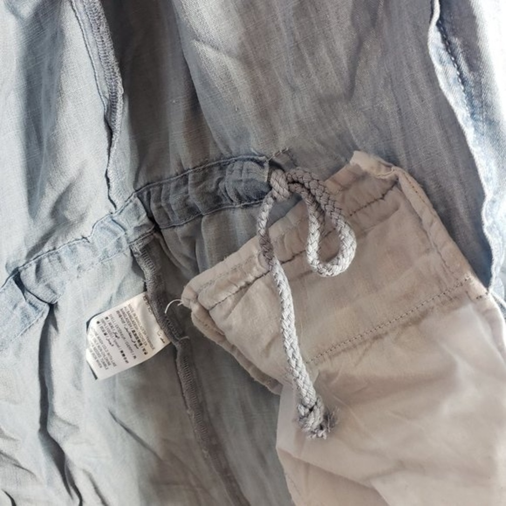 Style & Co Women’s Chambray Jacket Draped Front Lightweight Casual(AE) - Picture 7 of 10